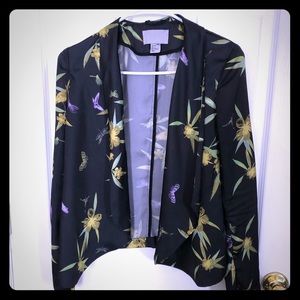 Floral print Blazer